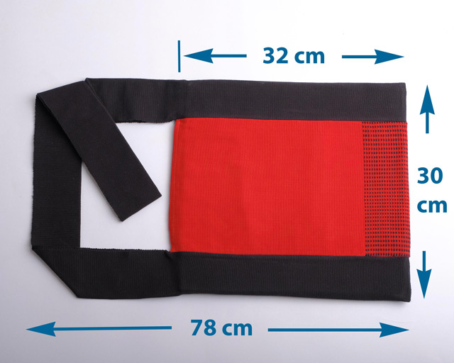 Sac à bandoulière en coton « Yaam ».